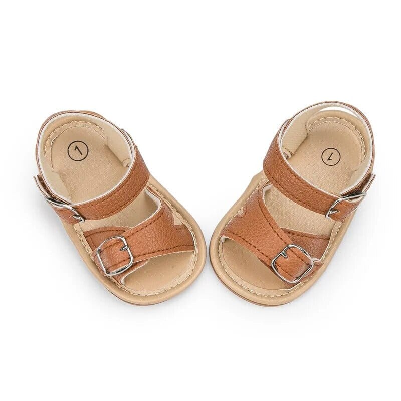 Sunny-Buckle Baby Sandals Shoes + Socks Baby Boujee 