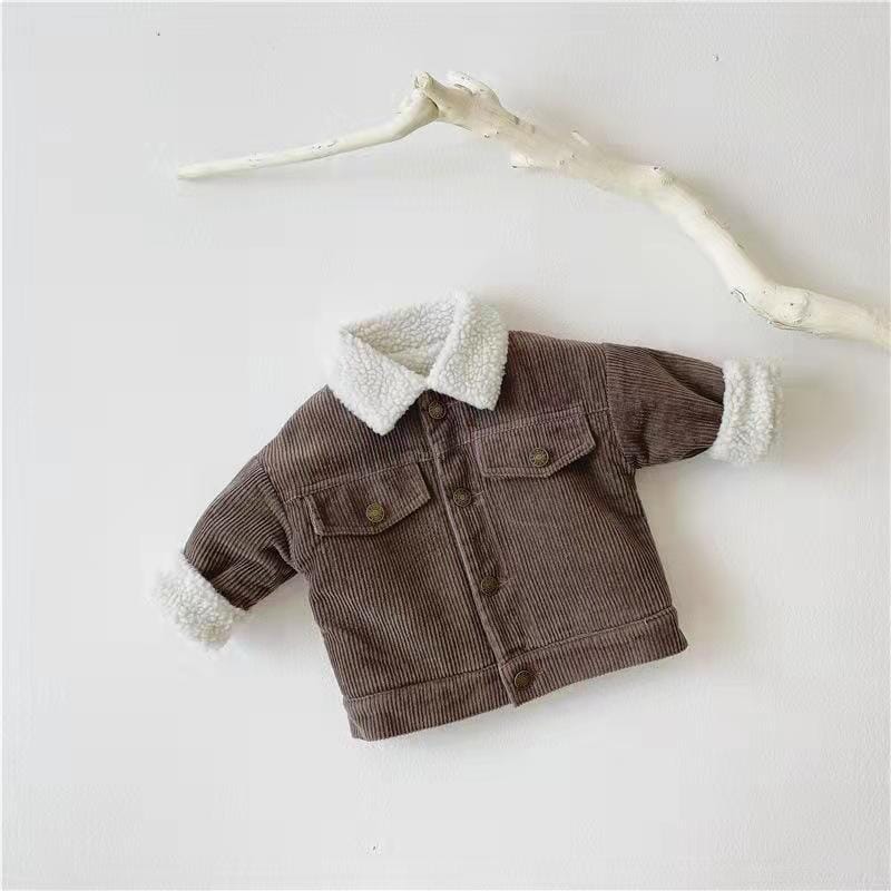 Lush Winter Coat Unisex Clothing USAdrop Chocolate 9-12M 