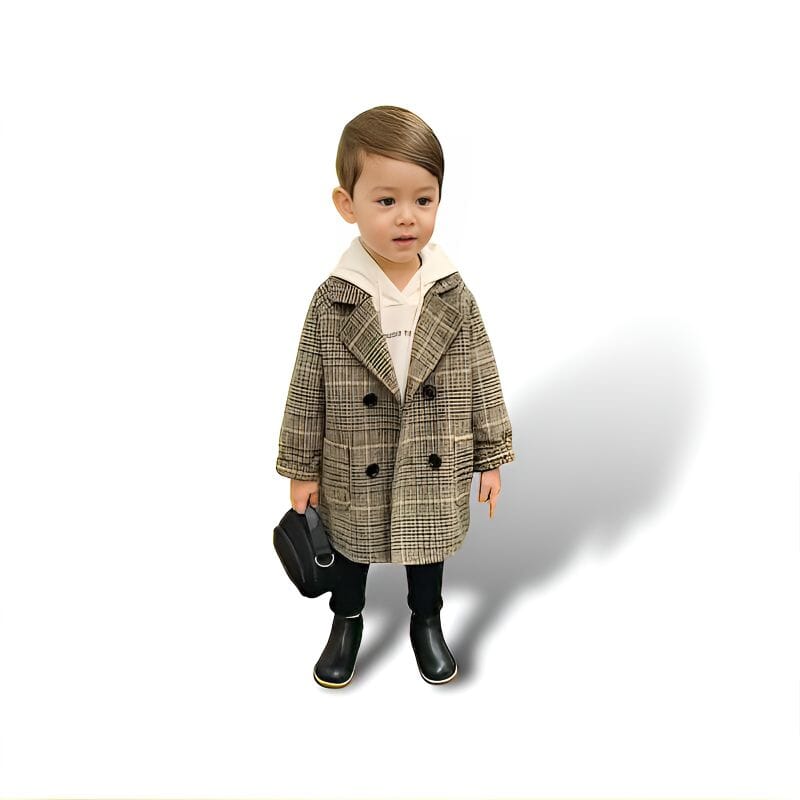 Boujee Boys Coat Boys Clothing USAdrop Plaid 18M 