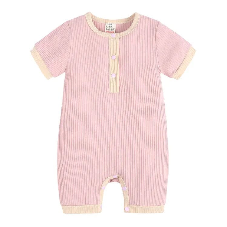 Summer Cotton Infant Romper Unisex Clothing Baby Boujee Pink 3M 