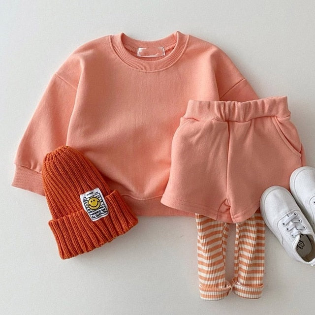 Snug Baby Sweater & Pants Set