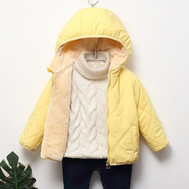 Winter Chic Coat USAdrop Lemon 12M 