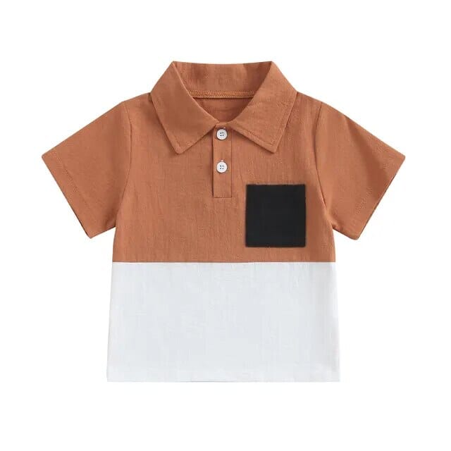 Kids Casual Pocket Tee Boys Clothing Baby Boujee Orange 3-4Y 