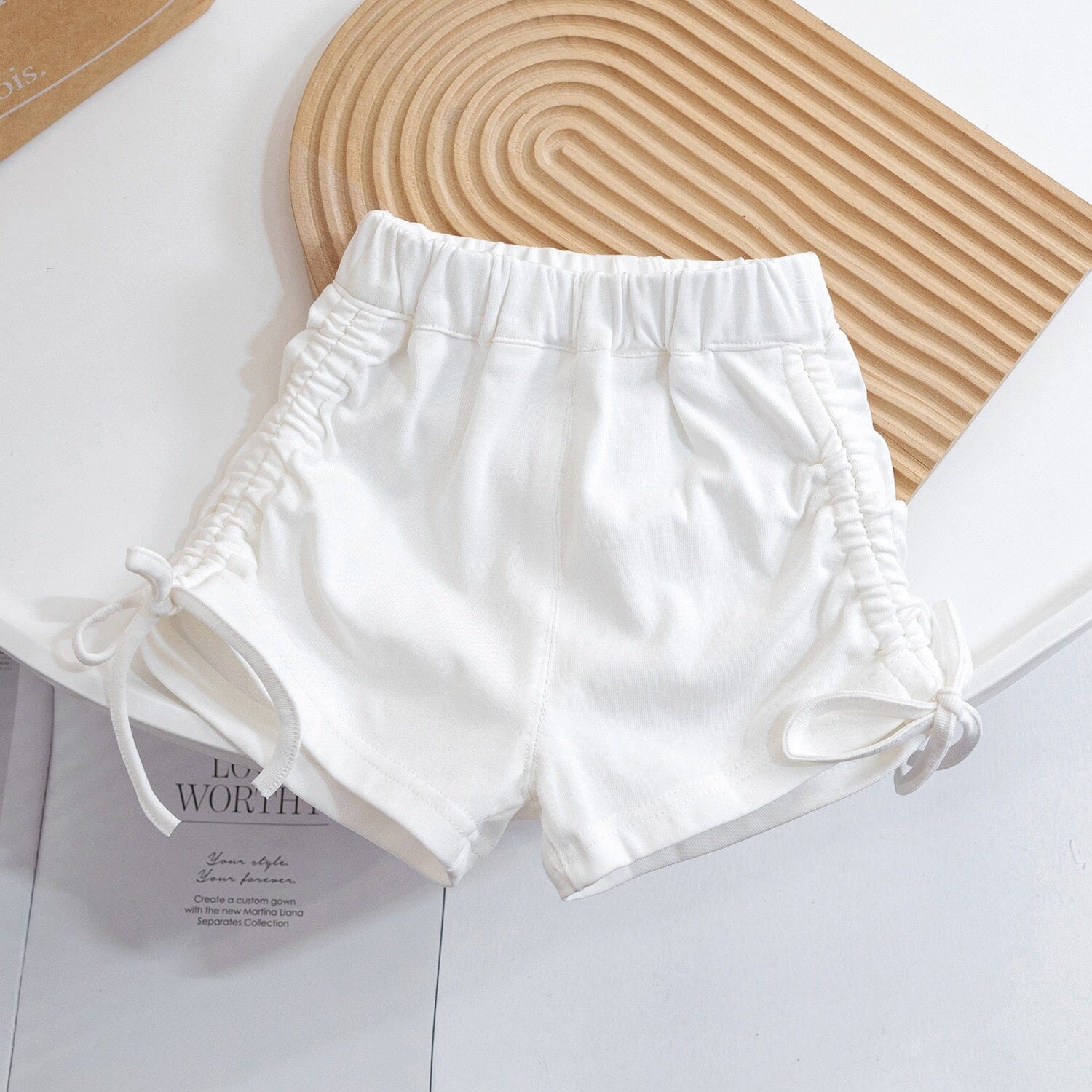 Sweet Heart Shorts Girls Clothing Baby Boujee White 9-12M 