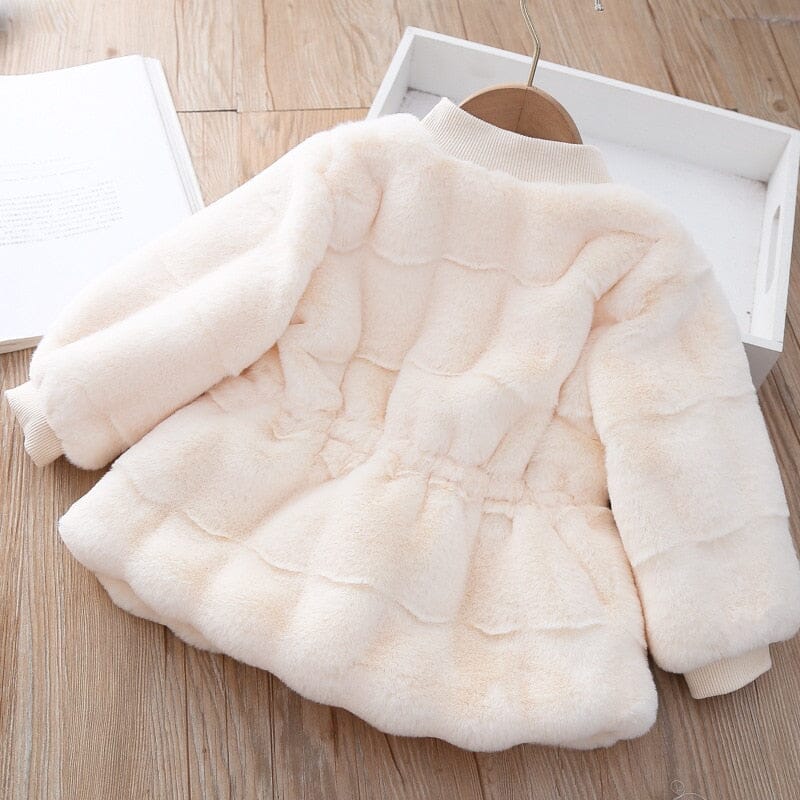 Bowtiful Fur Glamour Coat Girls Clothing Baby Boujee 