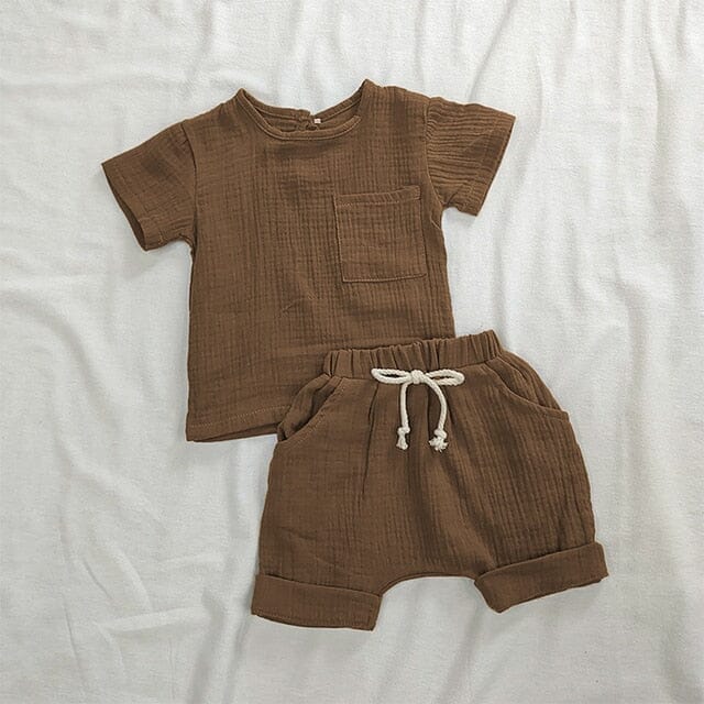 Play Pals Set Unisex Clothing Baby Boujee Coffee 3-6M 