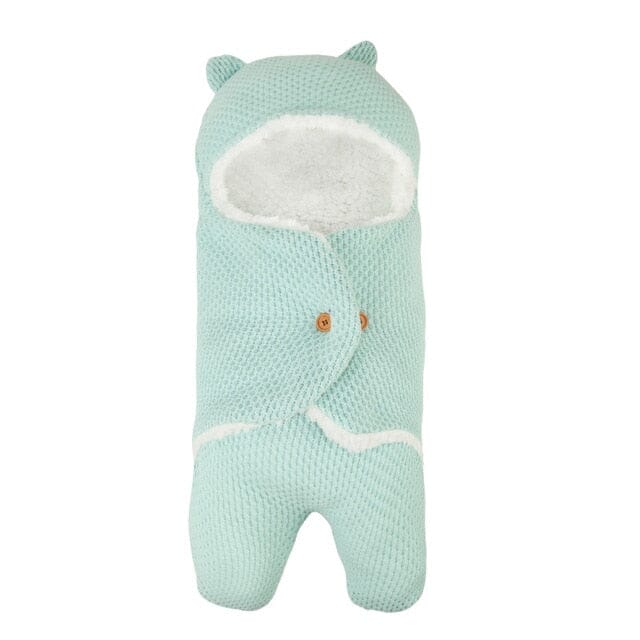 Plush Swaddle Accessories + Essentials Baby Boujee Light Green 