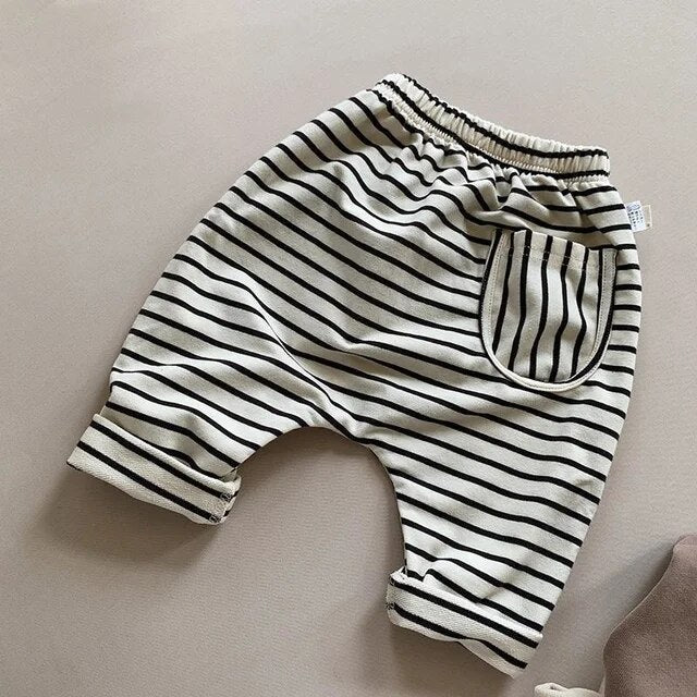 Comfy Baby Pants Boys Clothing Baby Boujee Striped 6-12M 