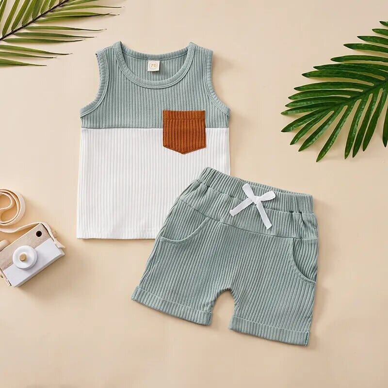 Baby Boys Summer Sleeveless Outfits Boys Clothing Baby Boujee 