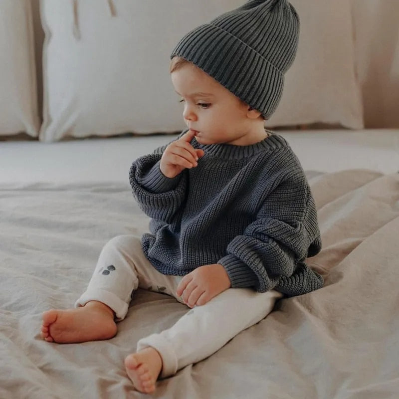 Cozy Toddler Knit Sweater Unisex Clothing Baby Boujee 