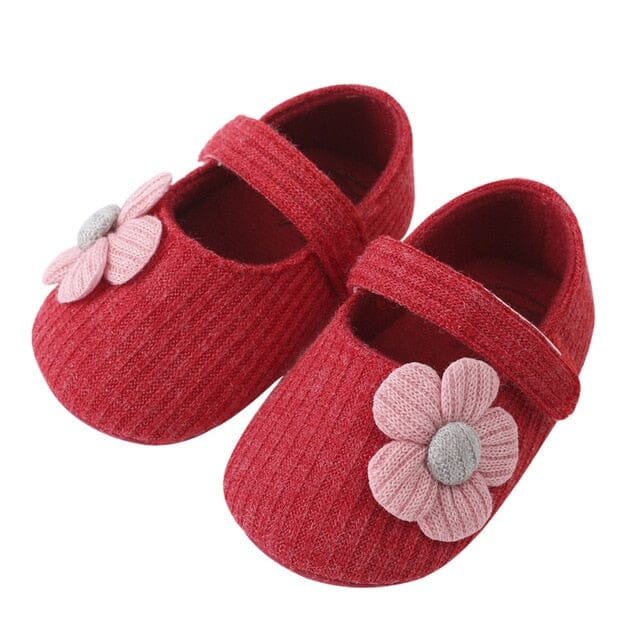 Comfy Cotton Shoes Shoes + Socks USAdrop Red 0-6M: 4.52" (11.5cm) 