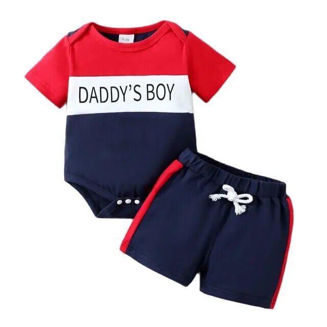 Daddy's Boy Set Boys Clothing Baby Boujee 3-6M 