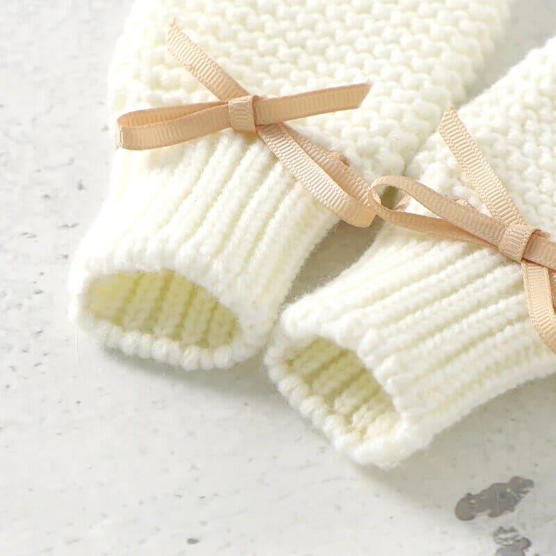 Tiny Steps Knitwear Set Shoes + Socks Baby Boujee 