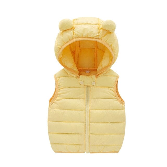 Snuggle Puff Vest Unisex Clothing USAdrop Lemon 9M 