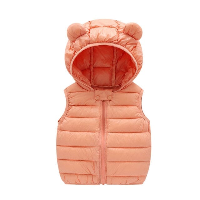 Snuggle Puff Vest Unisex Clothing USAdrop Orange 9M 