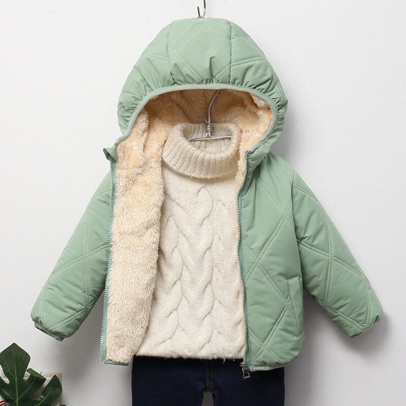 Ice Winter Coat Girls Clothing Baby Boujee Green 12M 