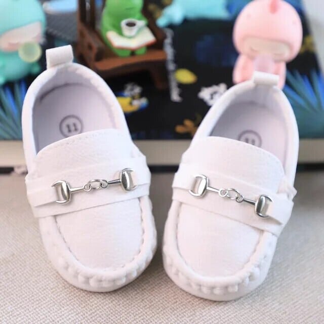 Baby Blossom Boys Shoes Shoes + Socks Baby Boujee White 0-6M 