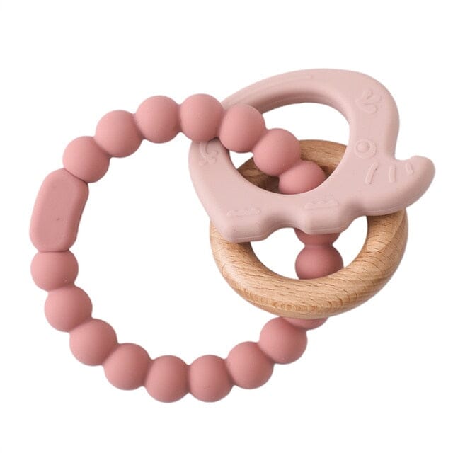 Silicone Teether Toy Baby Boujee 