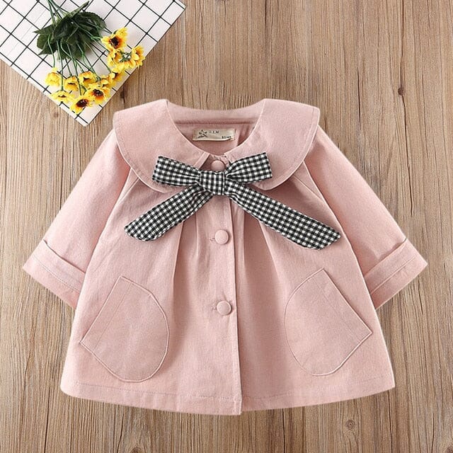 Bowlicious Coat Girls Clothing Baby Boujee Pink 2-3T 