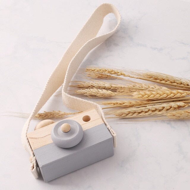 Tiny Lens Wooden Camera Gifts + Toys Baby Boujee Grey 