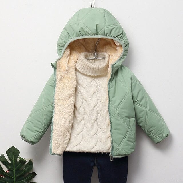 Winter Chic Coat USAdrop Khaki Green 12M 