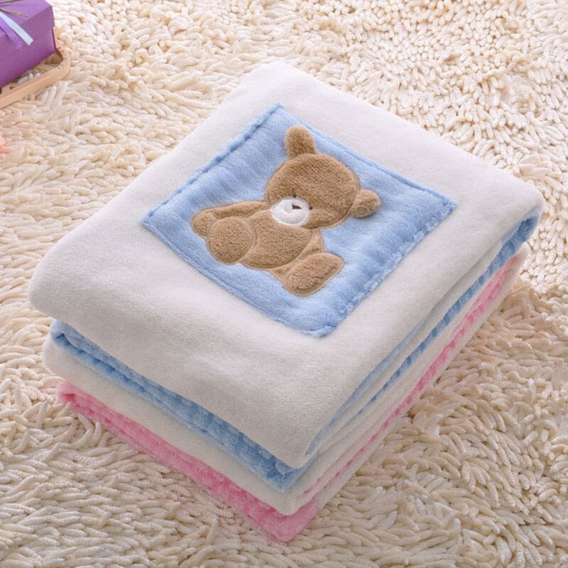 Bear Baby Blanket Bed + Bath USAdrop 