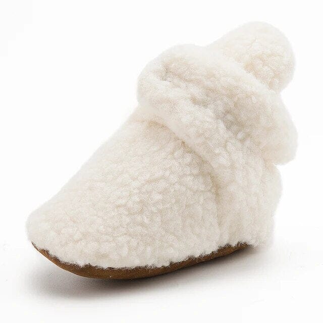 Winter Fluff Baby Booties Shoes + Socks Baby Boujee 3 0-6M 