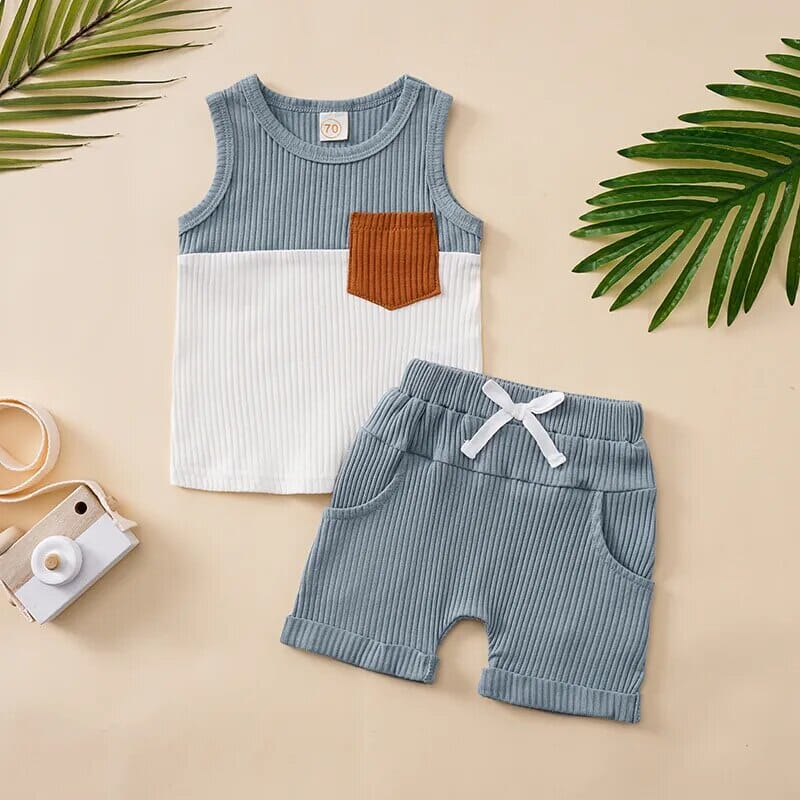 Baby Boys Summer Sleeveless Outfits Boys Clothing Baby Boujee 