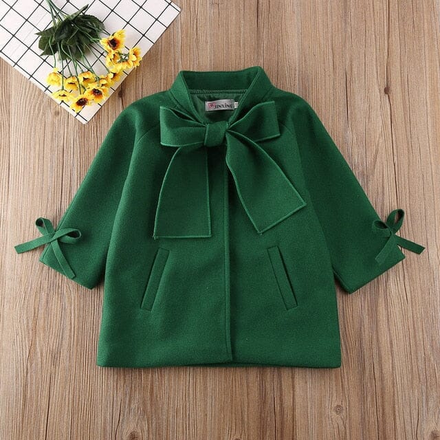 Bowlicious Winter Coat Girls Clothing Baby Boujee Green 2T-3T 