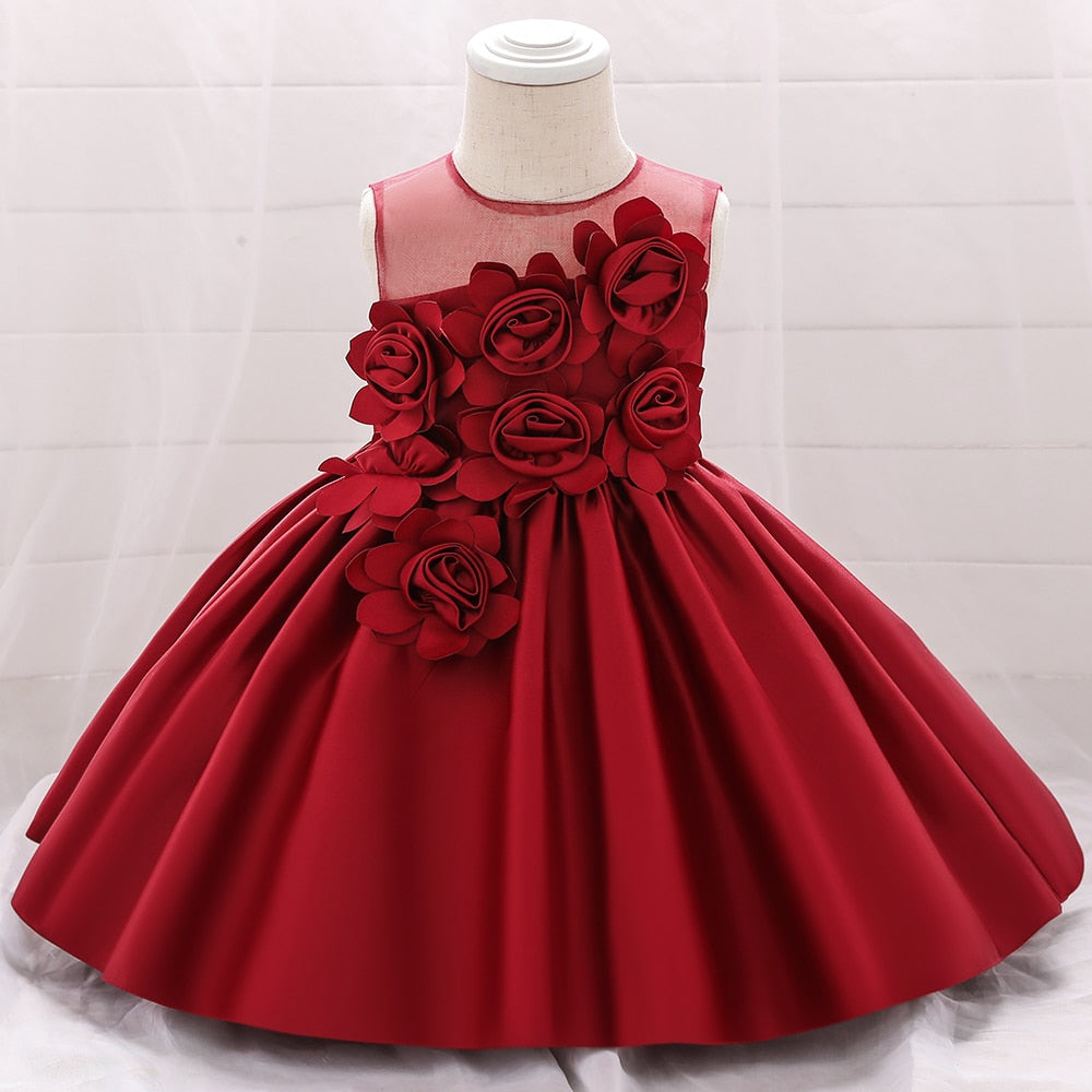 Elegant Flower Princess Dress