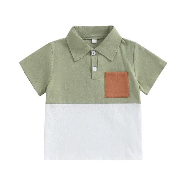 Kids Casual Pocket Tee Boys Clothing Baby Boujee Green 3-4Y 