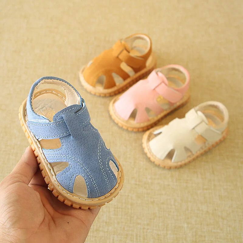 Summer Beach Baby Sandals Shoes + Socks Baby Boujee 