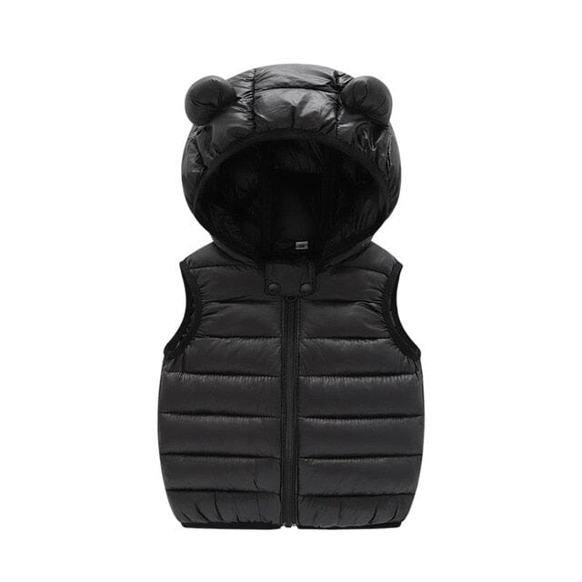 Snuggle Puff Vest Unisex Clothing USAdrop Black 9M 