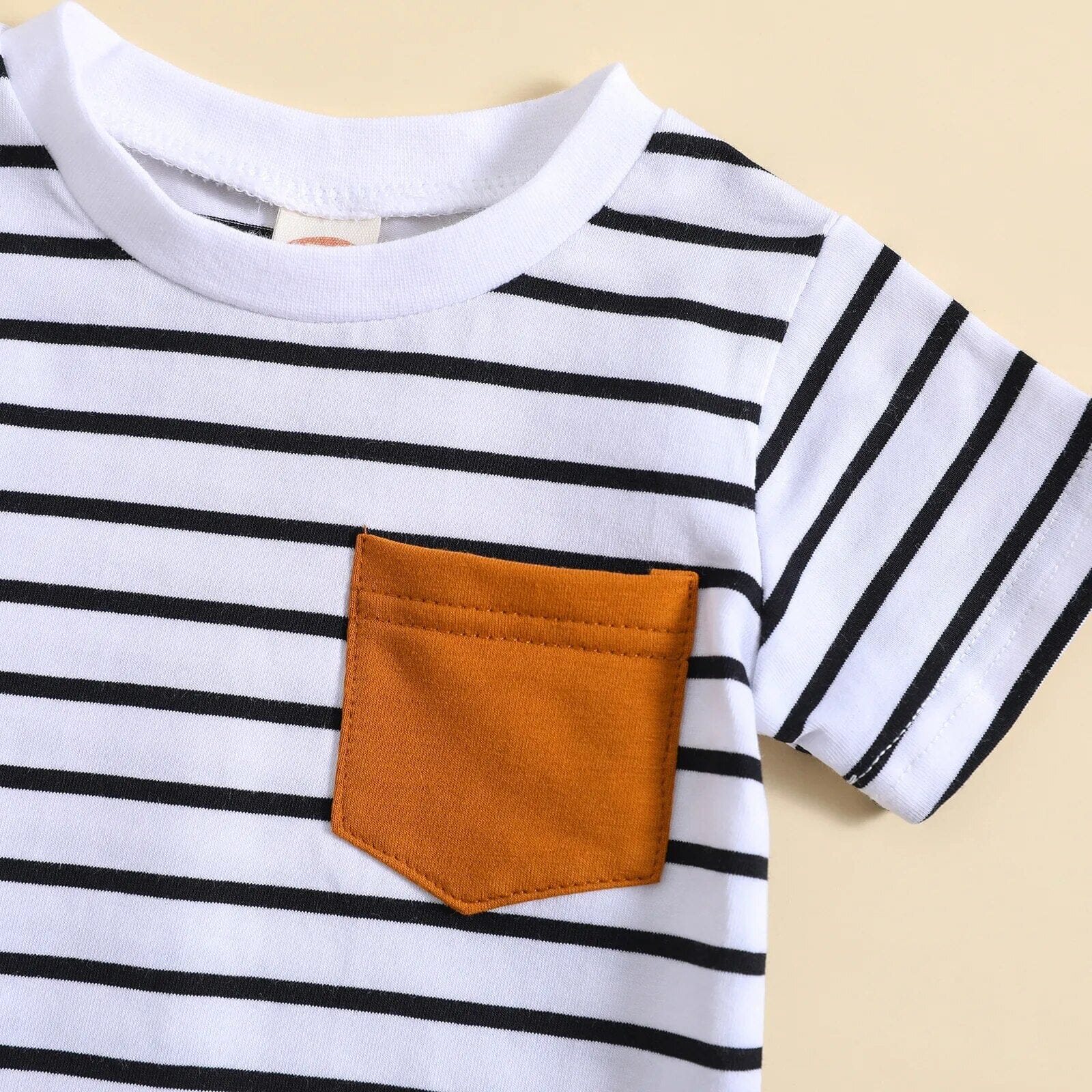 Toddler Striped Pocket Set Newborn + Infant Baby Boujee 