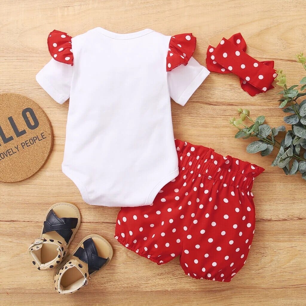 Polka Princess Ensemble Girls Clothing Baby Boujee 