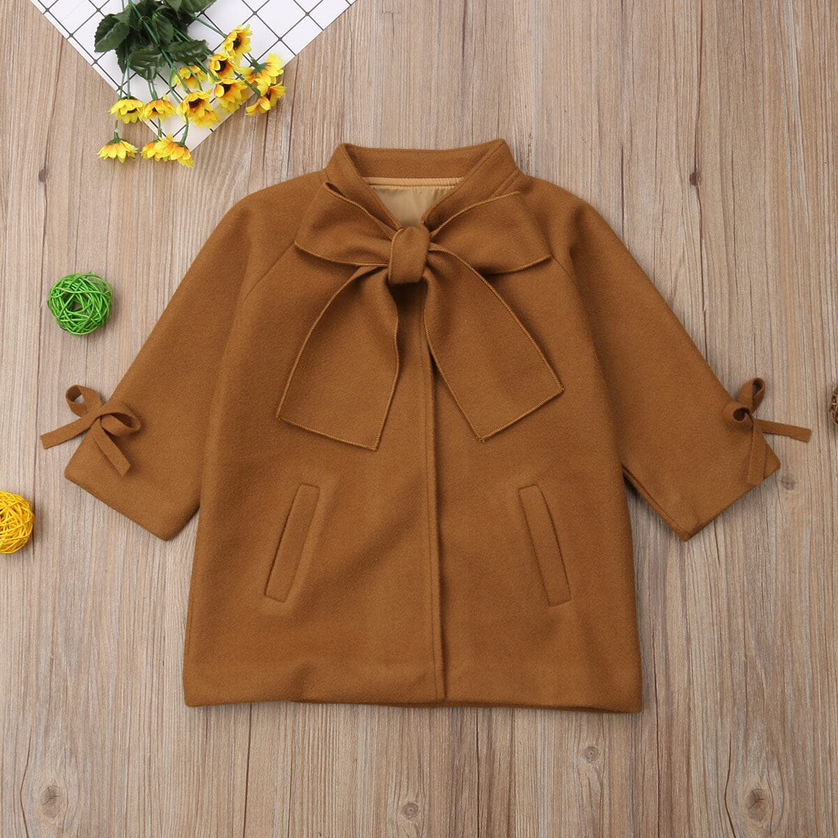 Bowlicious Winter Coat Girls Clothing Baby Boujee Chocolate 2T-3T 