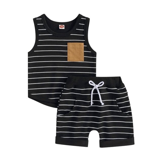 Beach Comber Combo Boys Clothing Baby Boujee Black 6M 