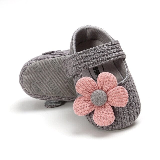 Comfy Cotton Shoes Shoes + Socks USAdrop Grey 0-6M: 4.52" (11.5cm) 