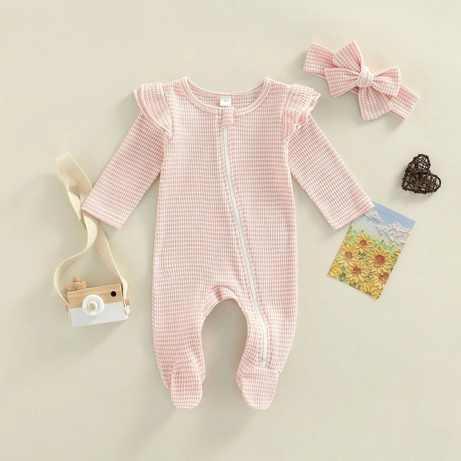 Newborn Girl's Long Sleeve Romper Girls Clothing Baby Boujee 