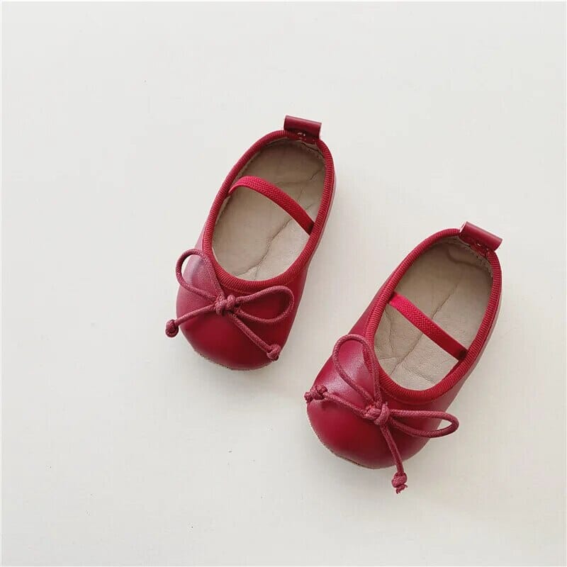 Tiny Toes Treasures Shoes + Socks Baby Boujee Red 0 - 6M 