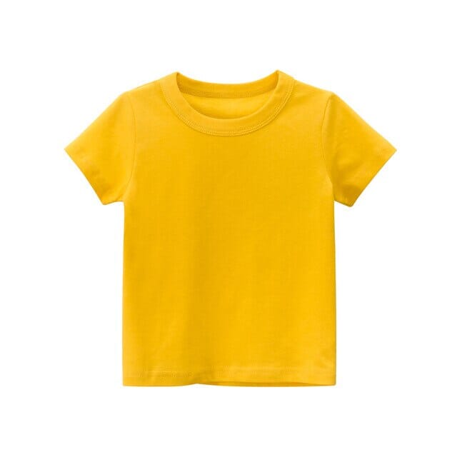 Plain Tee Unisex Clothing Baby Boujee Yellow 2T 