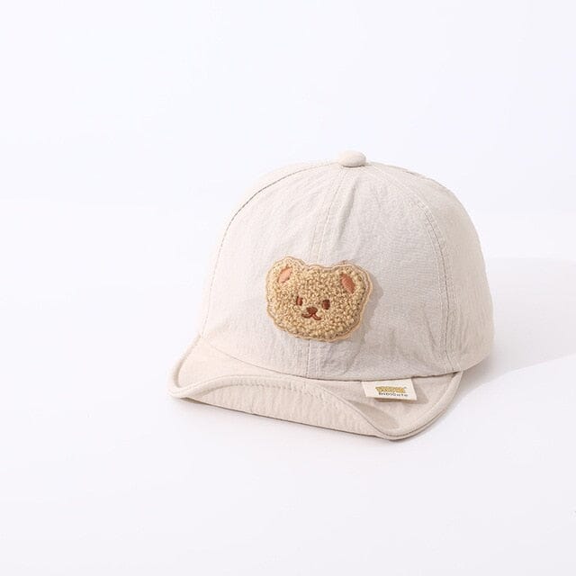 Bear Buddy Hat Accessories + Essentials Baby Boujee Beige 