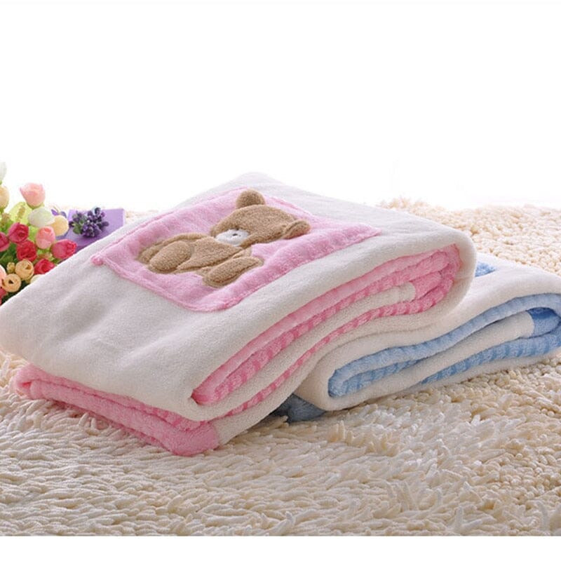 Bear Baby Blanket Bed + Bath USAdrop 